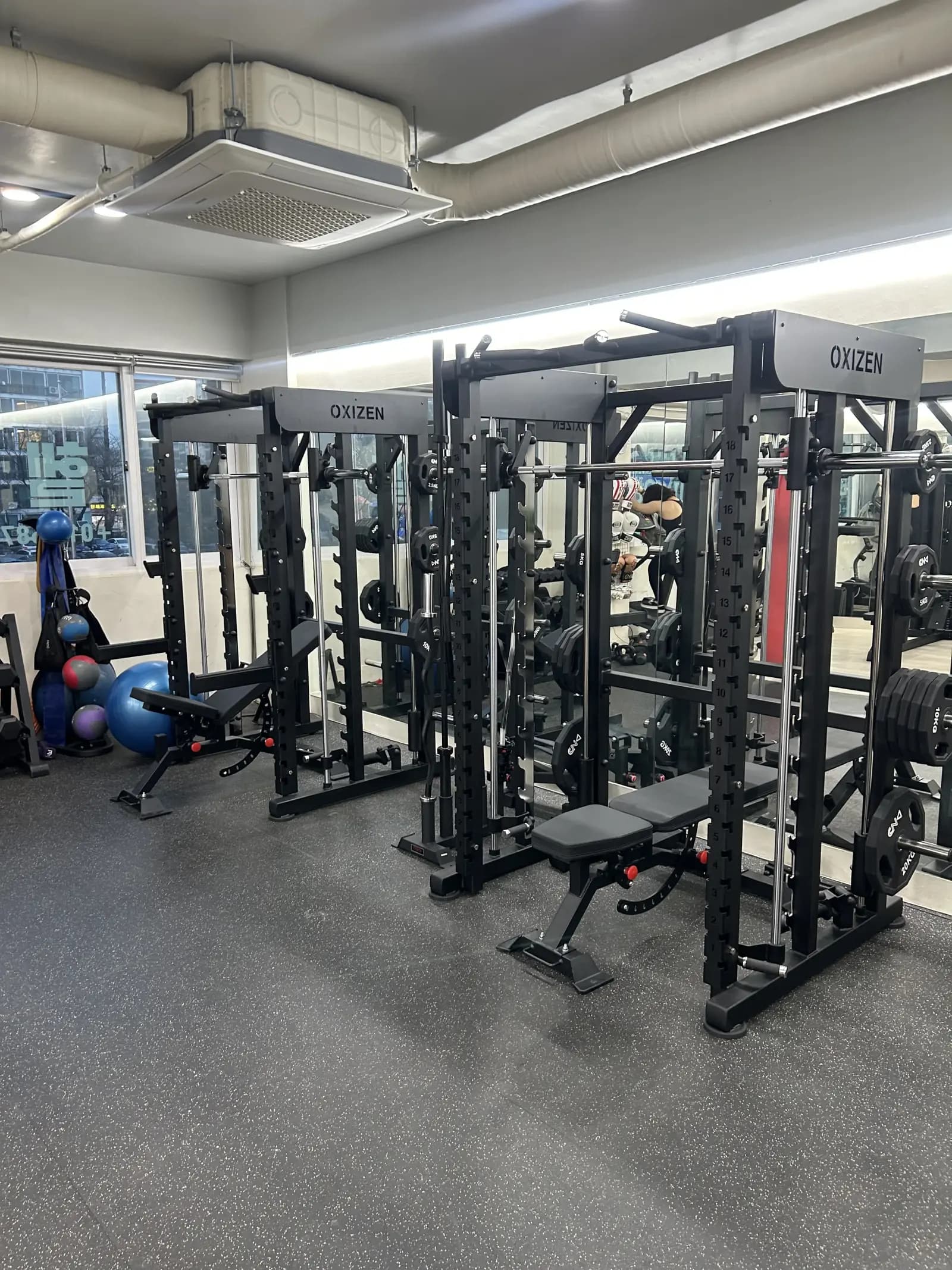 BODY SMITH studio interior with weight machines and open training space